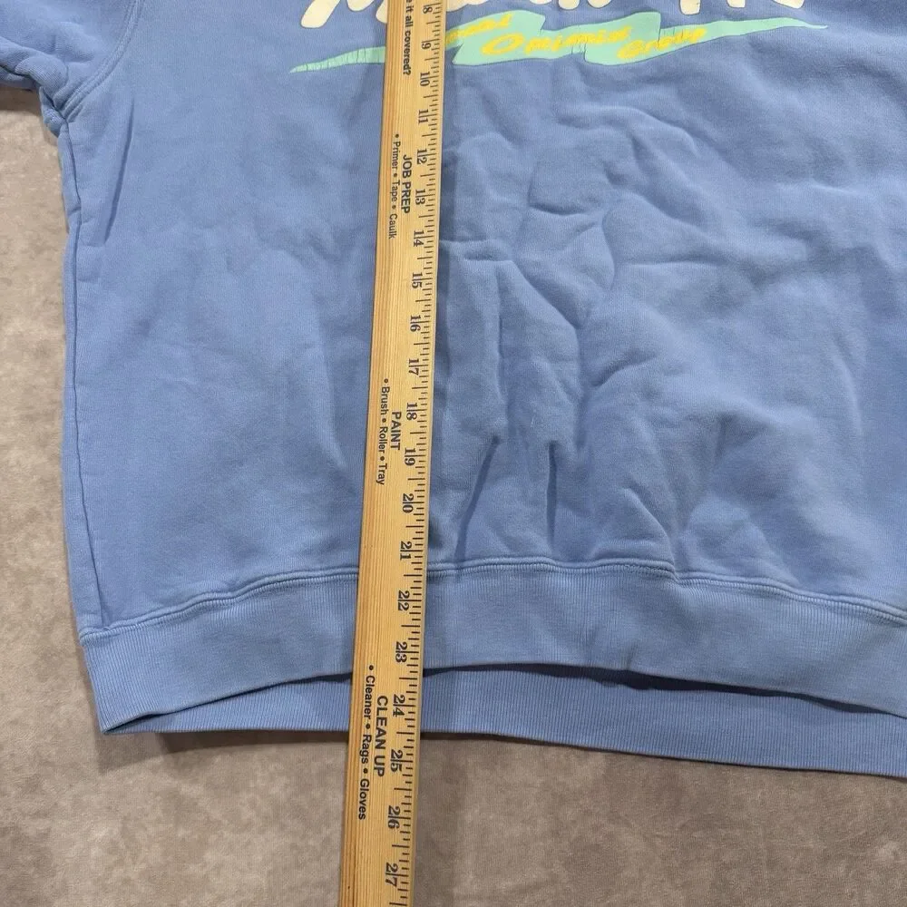 Madhappy Crewneck Family Reunion  Sweatshirt Blue Pullover Size XL NYC